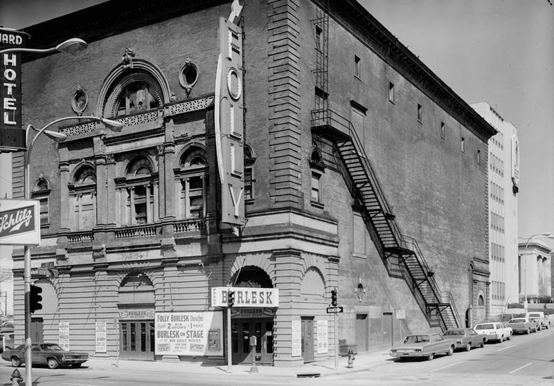 Folly Theater in 1973