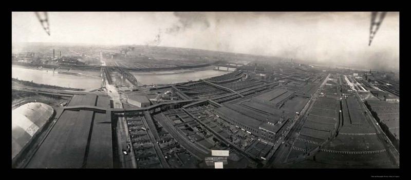 Kansas City Stockyards in 1909