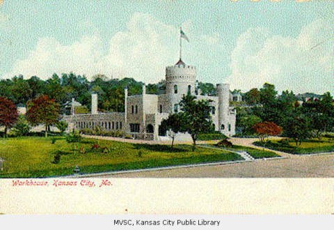 Postcard of the Workhouse Prison