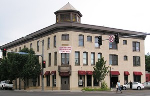 The former St. Regis Hotel following its preservation. 