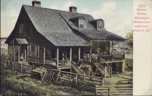 This turn-of-the-century postcard shows what Meadow Garden looked like prior to renovations. 