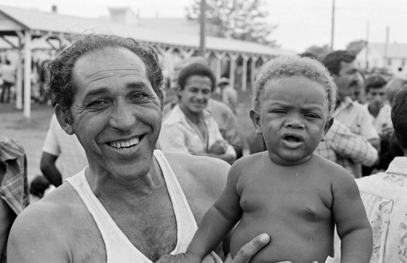 People, Facial expression, Black-and-white, Child