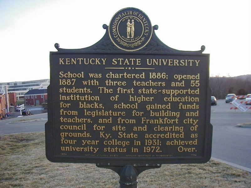 Kentucky State University was charted in 1886.