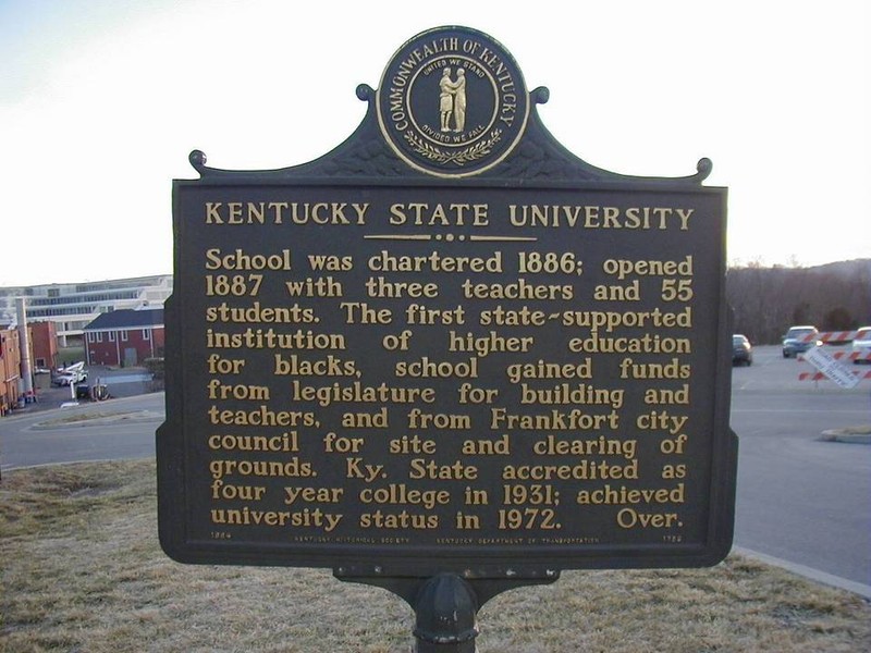 Kentucky State University was charted in 1886. 