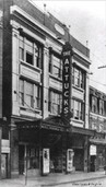 Undated historic photo of the Attucks Theatre, likely taken in the 1930s.