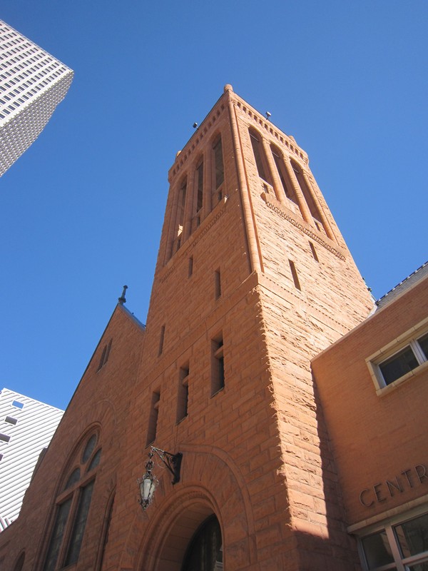 Central Presbyterian Church at 1660 Sherman Street in Denver. Photo by Christine Franck. Licensed under Creative Commons.