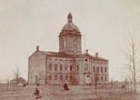 First state capitol, 1868