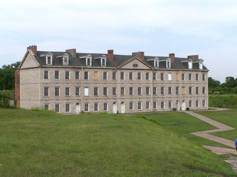 Original 1848 barracks