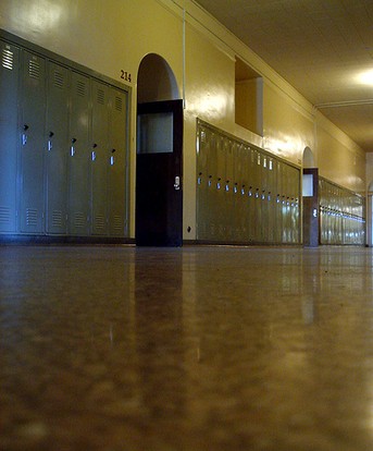 The halls of East High School as they appear today. Photo by NegesoMuso. Licensed under Creative Commons.