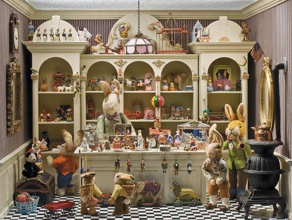 A display in the Once Upon a Time gallery
