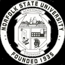 The official seal of Norfolk State University