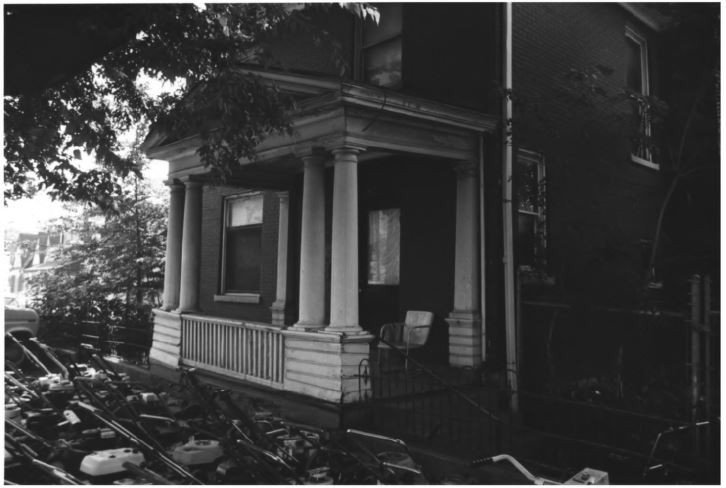 The second histori house on the John Geist property (image from the National Register of Historic Places)