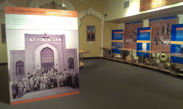 The Becoming American exhibit