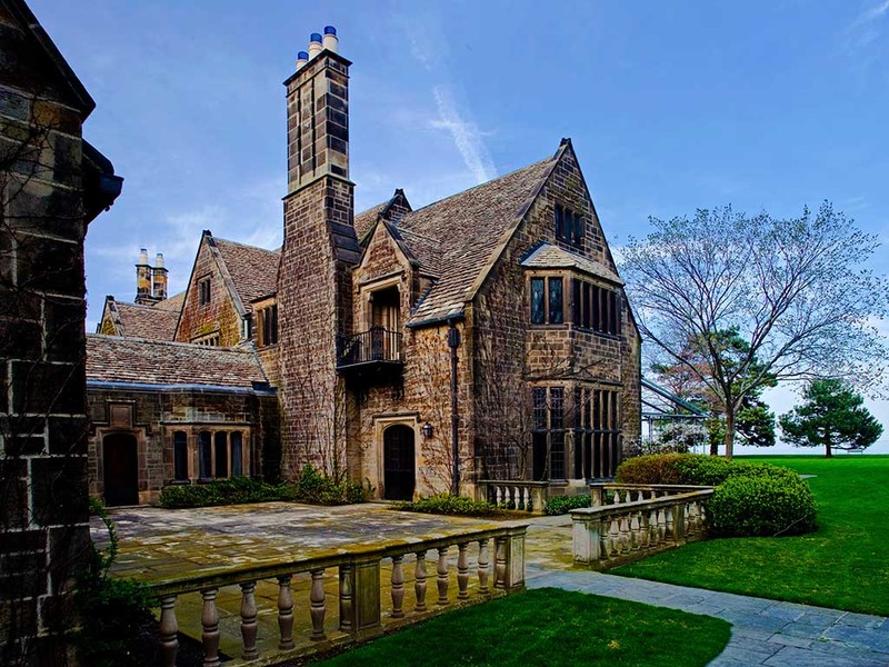 The Edsel and Eleanor Ford house overlooks Lake St. Clair