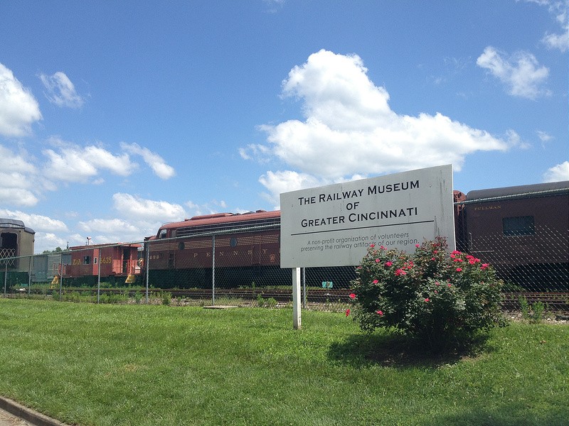 The Greater Cincinnati Railway Museum features lots of trains and railroad memorabilia. 