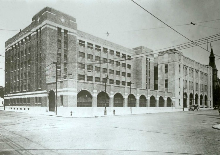 Printing Plant addition (image from the University of Michigan Art, Architecture, and Engineering Library)