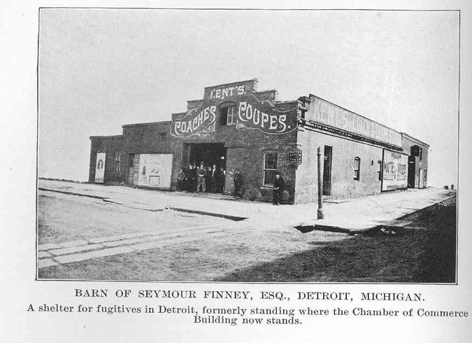 The Finney Barn (image from Clarke Historical Library)