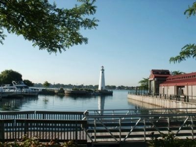 Milliken State Park Harbor (image from Detroit Riverfront Conservancy)