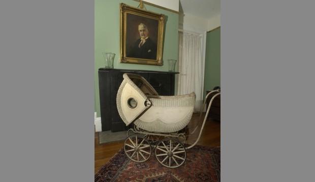 Mary Flannery's baby carriage