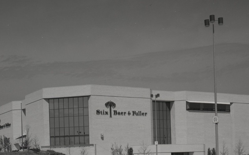 Stix, Baer & Fuller at Jamestown Mall, 1974 