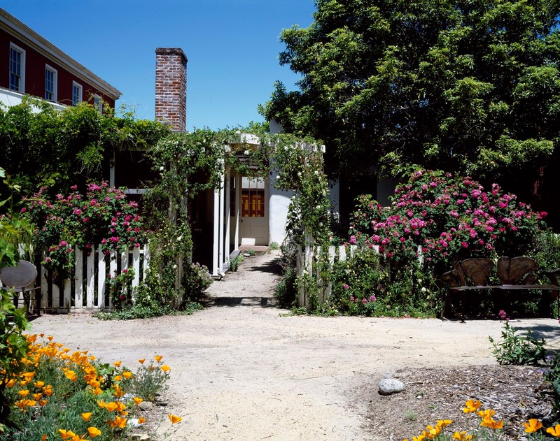 Cooper-Molera Adobe, Entrance, c. 1980-2006