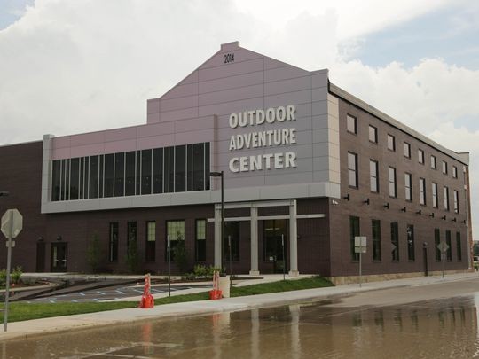 The Outdoor Adventure Center (image from Detroit Free Press).