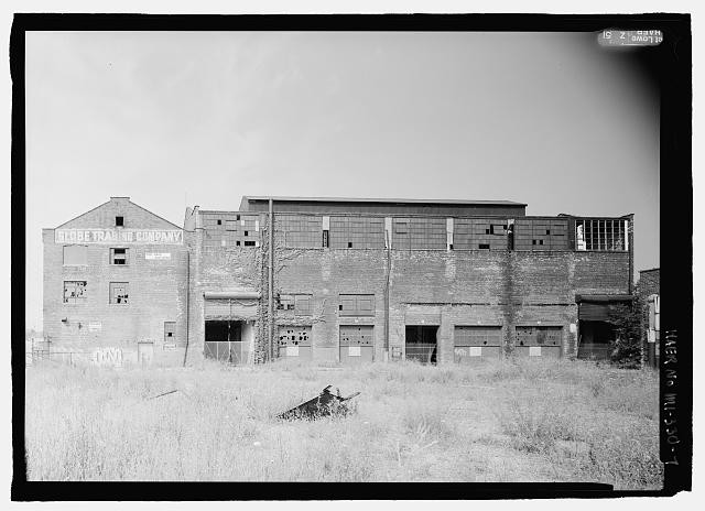 HABS survey photo of the building (image from the Historic American Building Survey).