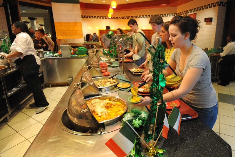 "The Bistro" serving area