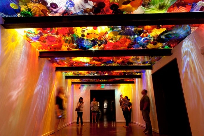 One of the galleries (image from Chihuly Garden and Glass)