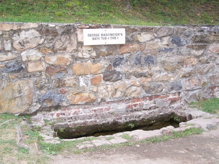 The Monument at Berkeley Springs State Park.