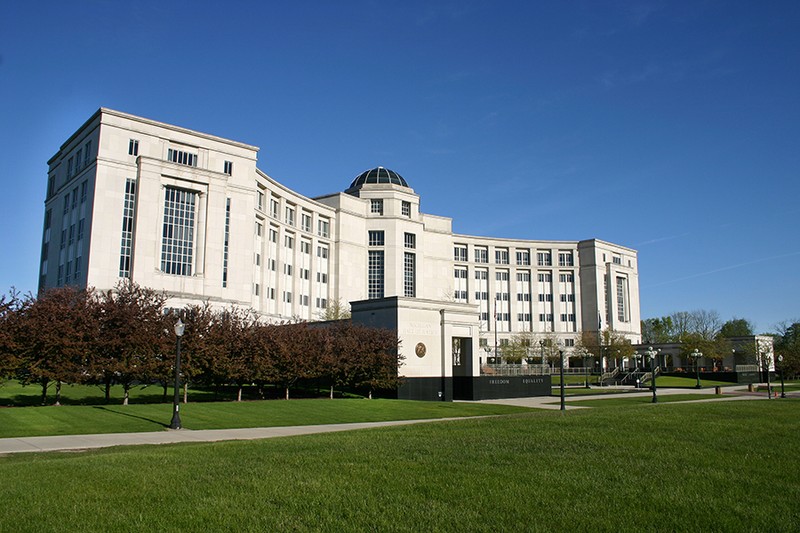 Michigan Hall of Justice, headquarters of the state's judicial branch of government