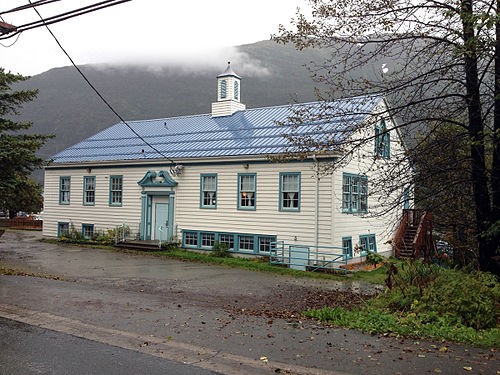 The Mayflower School today as the Juneau Montessori School