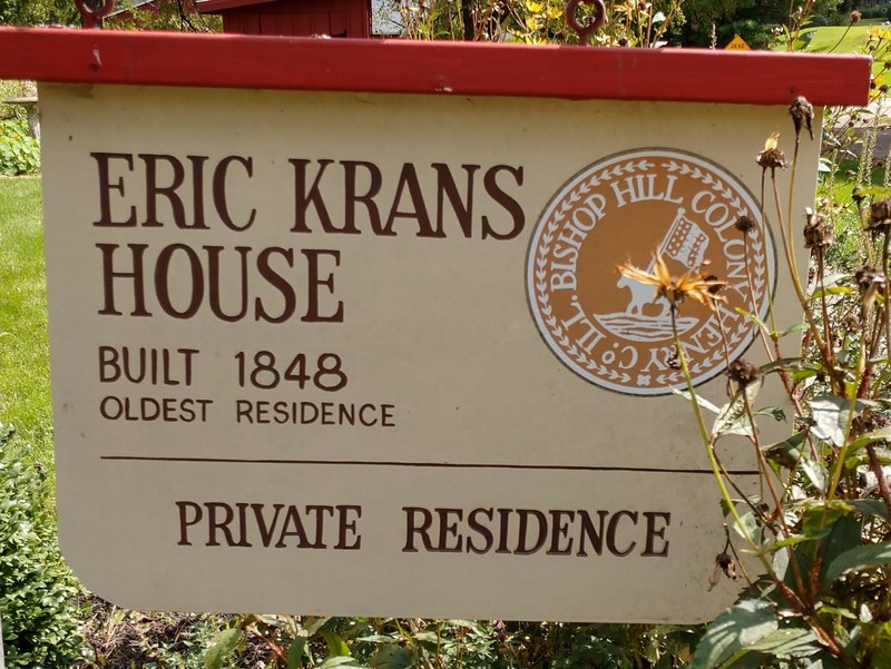 Krans House Sign