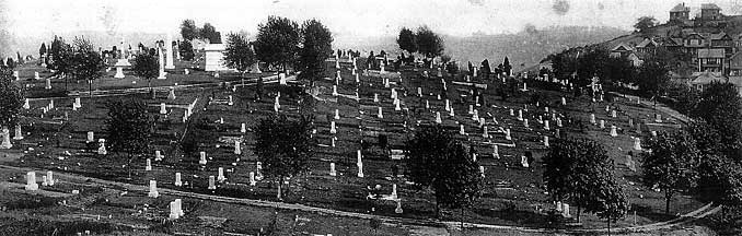 "Vintage photograph of Woodlawn" Courtesy of the Historic Woodlawn Cemetery.