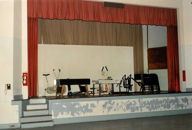 A view of the Court House Elementary School's auditorium.