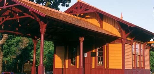 The Minnehaha Depot is operated by the Minnesota Transportation Museum.