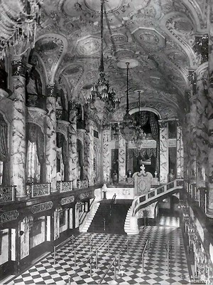 The Michigan Theatre's lobby