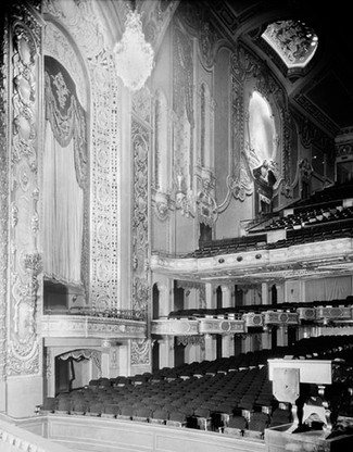 View of the auditorium from the stage