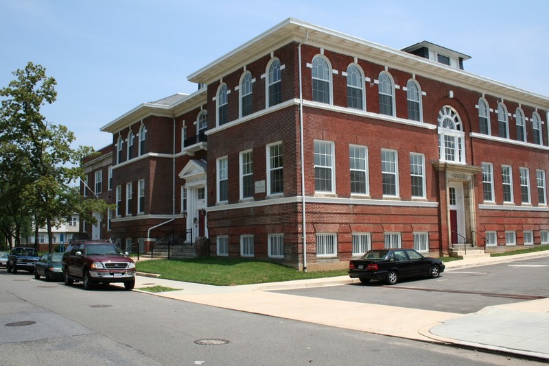 A view of the school post-1999 renovations.