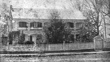 The historic White Home in 1872