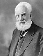 Alexander Graham Bell, late 1910s, by Moffett Studio courtesy of Library and Archives Canada and Wikimedia Commons (public domain)