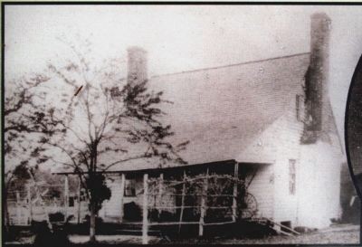 The Huckleberry farm house around the time of the Lincoln assassination.  Owner Thomas Jones saw it as his honorable duty to help fellow Confederate John Wilkes Booth escape.