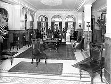 The Cairo lobby in the 1960s, courtesy of Library of Congress (reproduced under Fair Use)
