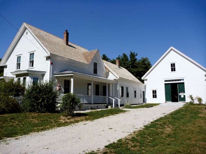 Robert Frost's family farm in Derry, New Hampshire