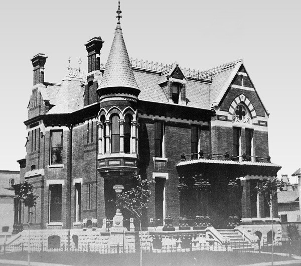 The Ransom Gillis home was built from 1876-1878.