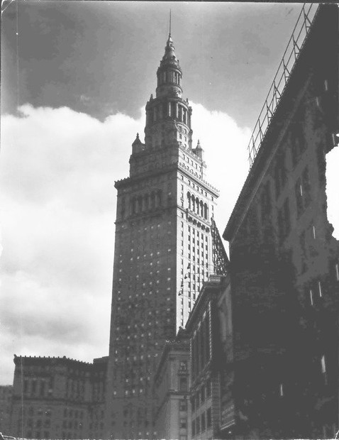 The Terminal Tower, circa 1930. From The Plain Dealer Historical Photograph Collection via Cleveland.com.