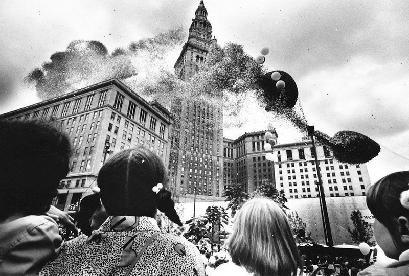 "Balloonfest" in 1986. From The Plain Dealer via Cleveland.com.