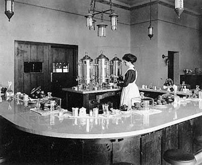 A Harvey Girl at a New Mexico Harvey House