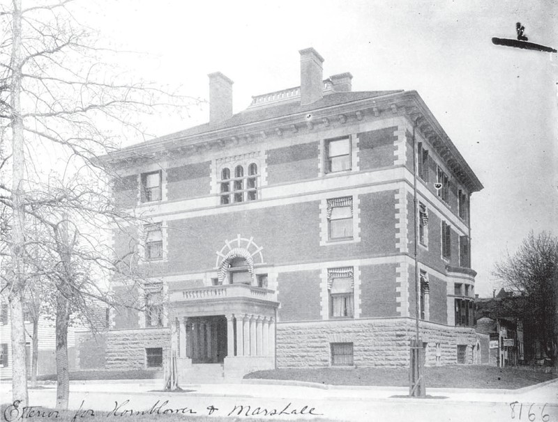 Photo taken prior to the mansion's 1901 renovations 