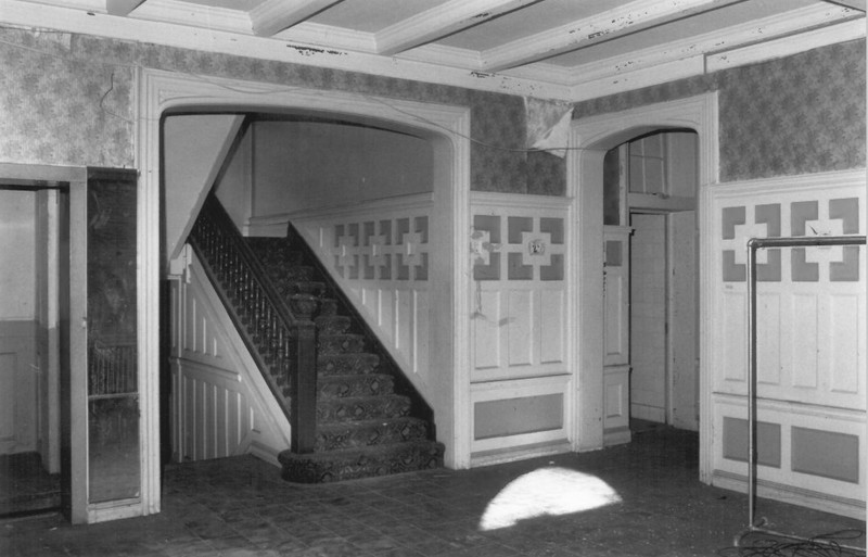 Building, White, Door, Black